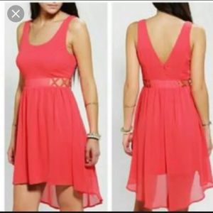 Urban Outfitters - Sparkle & Fade - Coral Dress